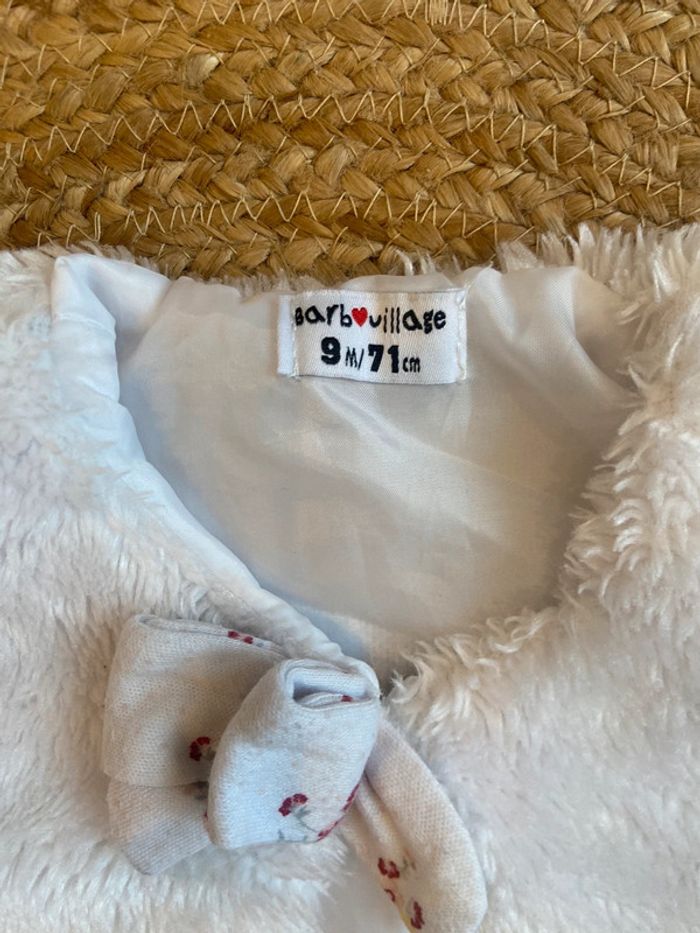 Gilet long, boléros fille 9 mois Barbouillage - photo numéro 2