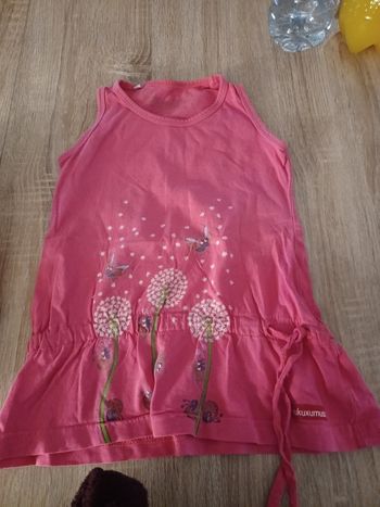 Robe sans manche 2 ans