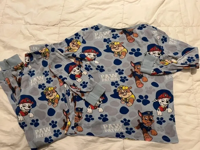 pyjama pat patrouille bleu - photo numéro 5