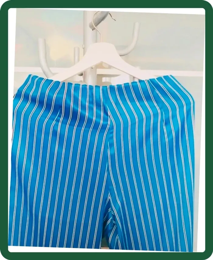 Pantalon d’été en tissu fluide et satiné  H&M T/38 - photo numéro 5
