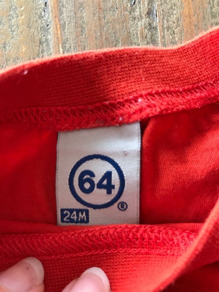 Tee-shirt 64 2 ans - photo numéro 3