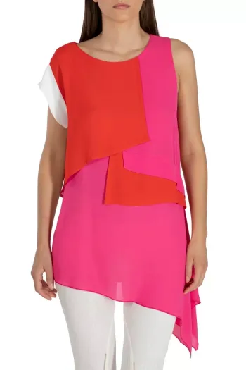 Haut chemisier Elisa Cavaletti multicolore femme Taille M Neuf