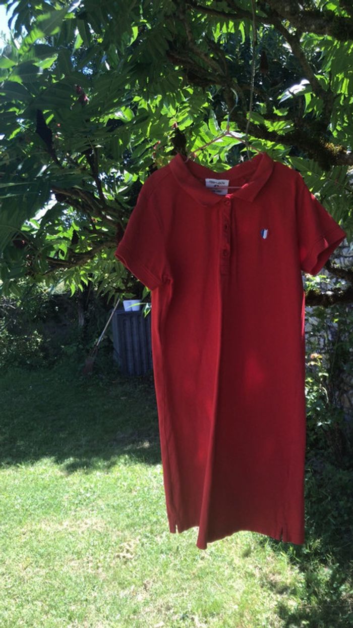 Robe polo rouge Teddy smith - photo numéro 2