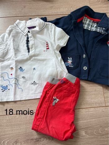 Ensemble Sergent Major 18 mois  