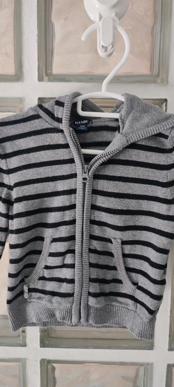 Gilet Kiabi garçon 12 mois