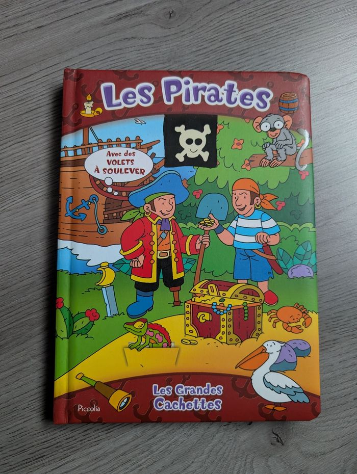 Livre à volets, les pirates
