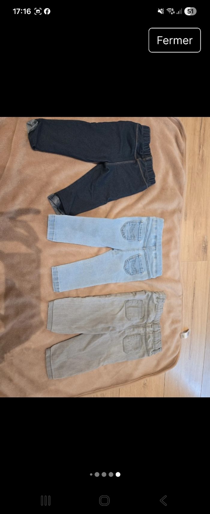 Lot de 8 jeans 12 mois - photo numéro 8