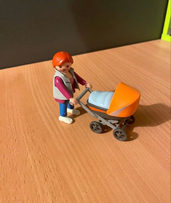 Lot Playmobil Maman et poussette n°4756 - photo numéro 2