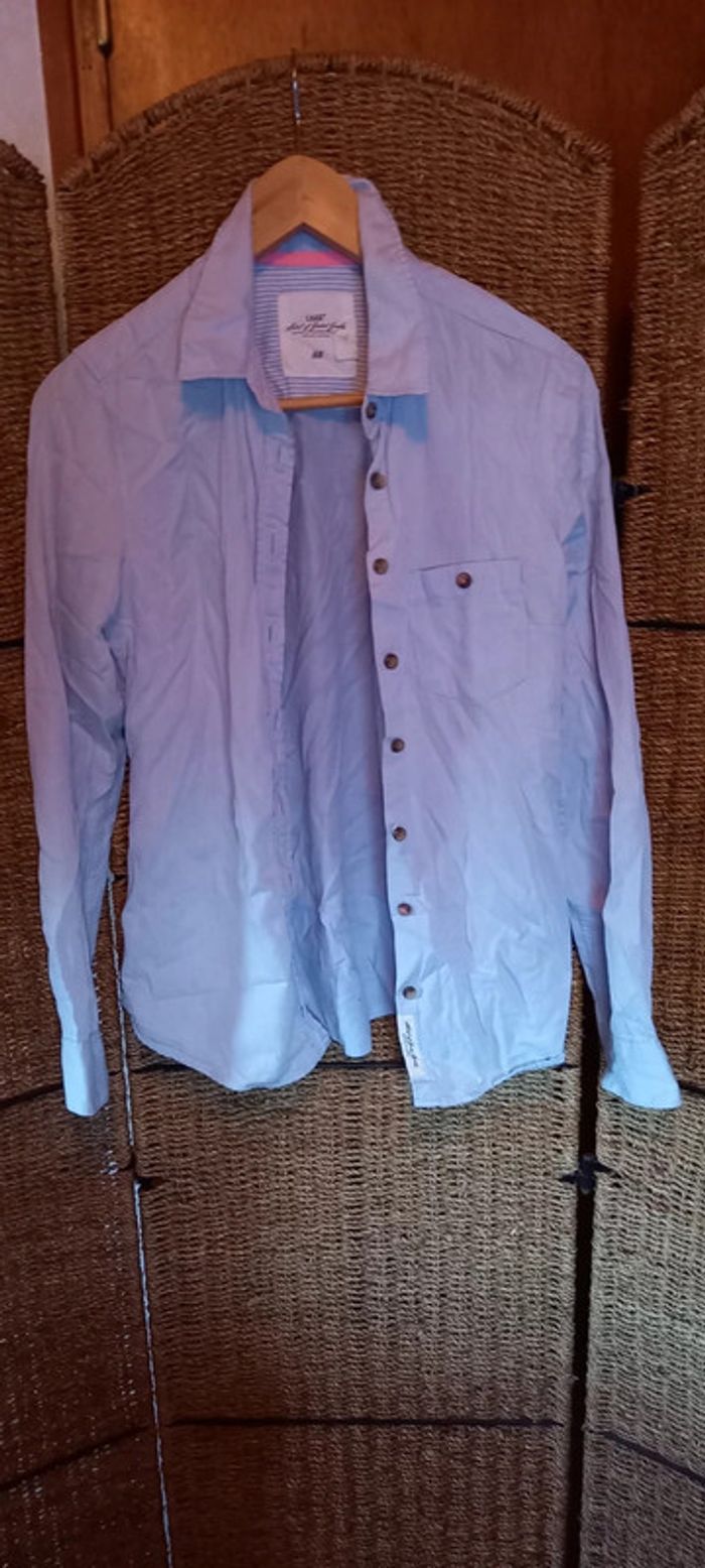 Chemise bleu
