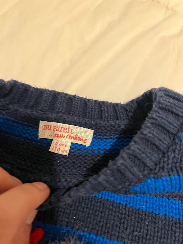 pull reine de noël dpam - photo numéro 4