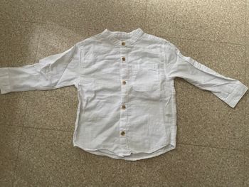 Chemise blanche Zara 18/24 mois neuf