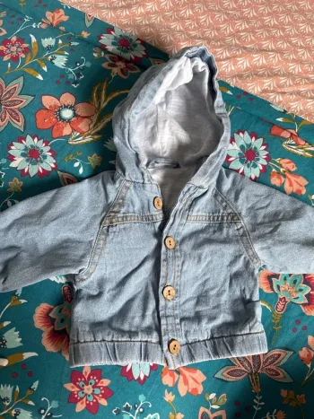 Manteau en jean