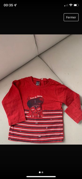 Tee shirt manches longues