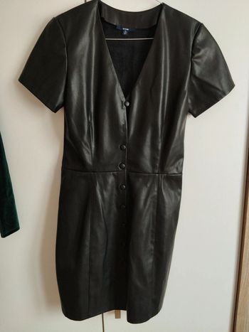 Robe en cuir T36 Kiabi