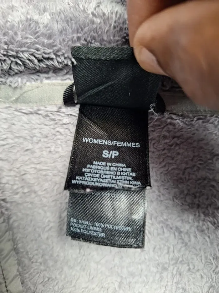 veste Polaire The North Face femme gris foncé – Taille S - brodé (617) - photo numéro 13