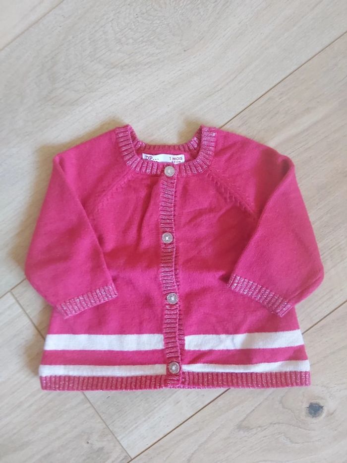 Gilet fille DPAM 1 mois (78)