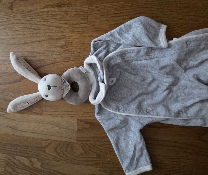 Lot 3 pyjamas chaud bout chou 1 mois - photo numéro 6