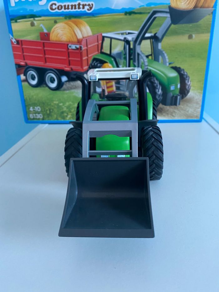 Playmobil - 6130 - Tracteur Avec Pelle et Remorque - photo numéro 7
