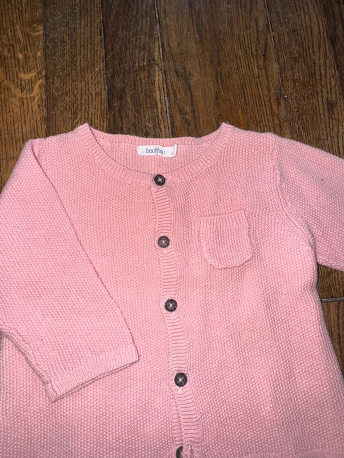 Gilet maille Bout’chou 6 mois - photo numéro 2