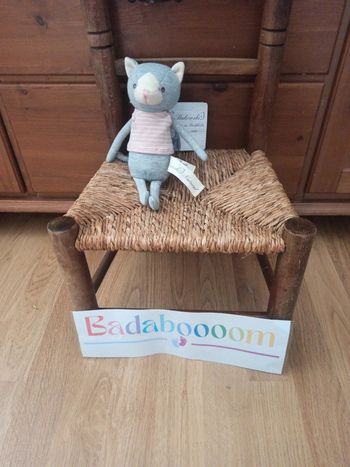 Bukowski peluche doudou chat neuf