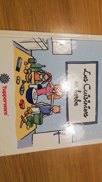 Livre les cuisiniers en herbe Tupperware