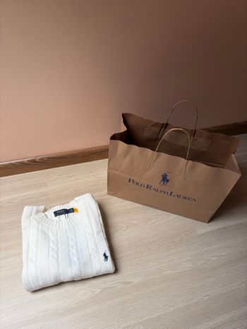 Ralph Lauren pull torsadé