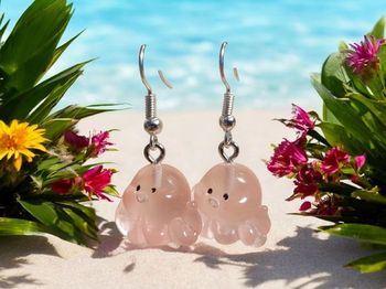 Boucle d'oreilles argent 🐙