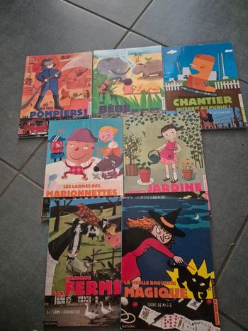 Collection de 7 livres de la collection Crocoscope