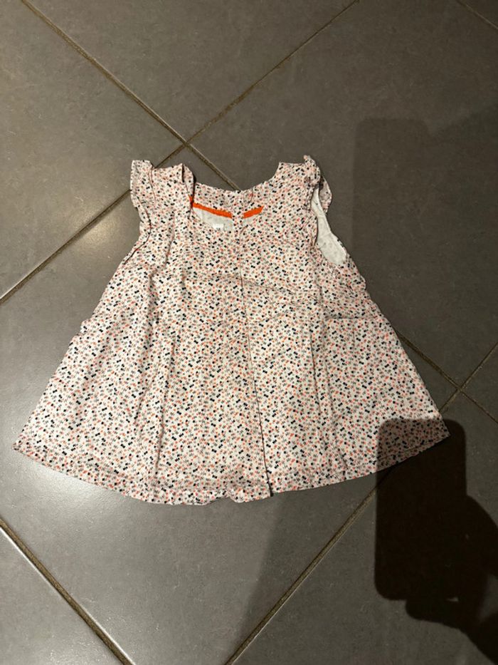 Débardeur - Marese - Blanc, rose, gris & noir - 5 ans