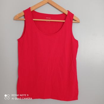 Débardeur rouge t46/48