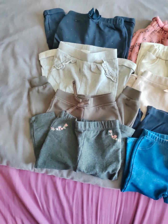 Lot pantalons fille - photo numéro 2