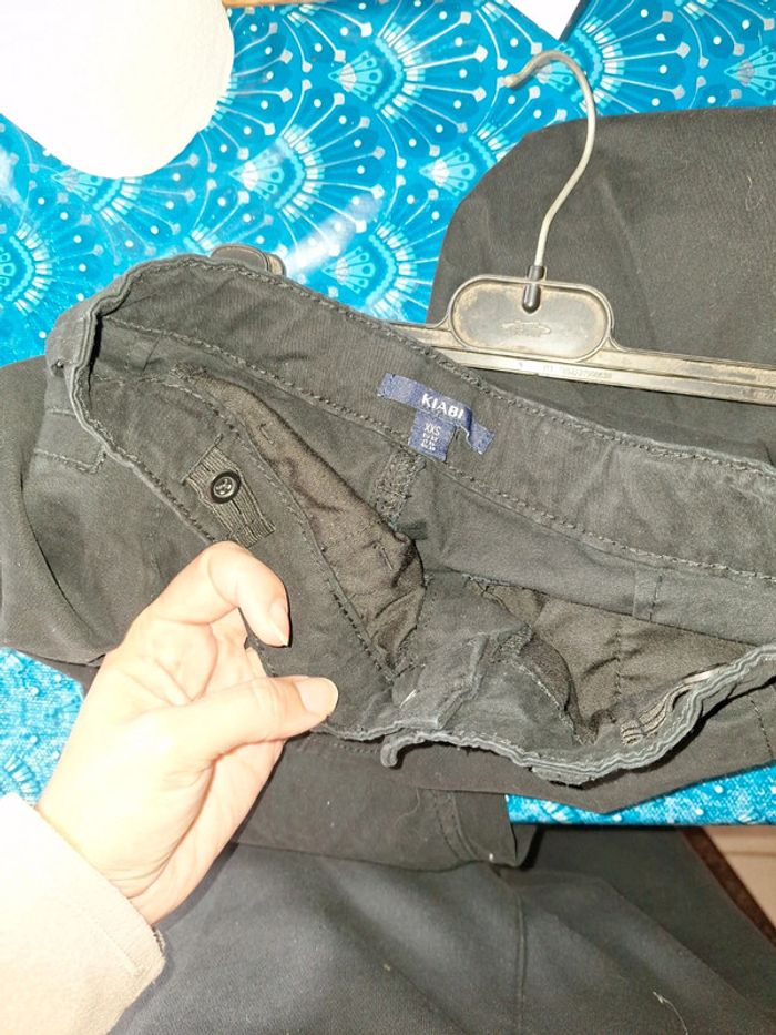 Chino XXS 32 noir réglable - photo numéro 3