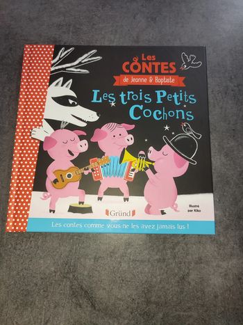 livre de conte les 3 petits cochons