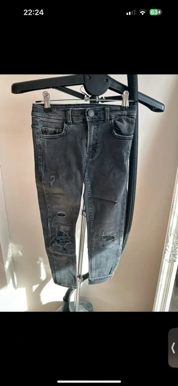 Jean Zara noir 8 ans