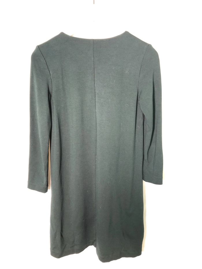 Robe vert sapin à manches longues H&M taille 34 / XS très bon état. - photo numéro 7