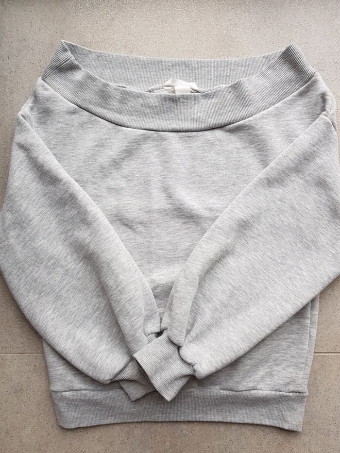 Sweat col bateau - photo numéro 2