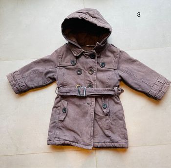 Manteau hiver avec capuche fille