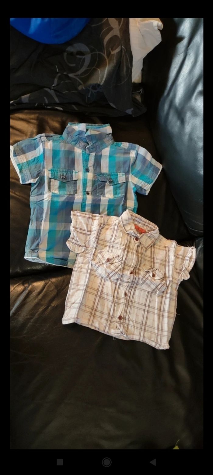 Chemises 23 mois