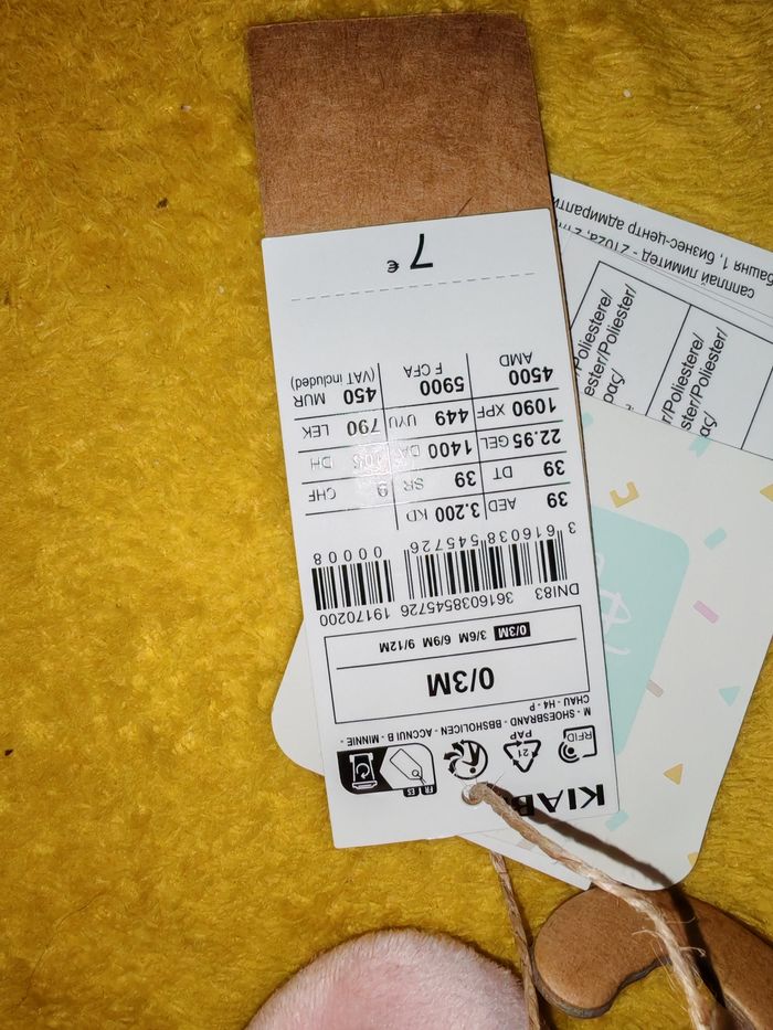 Chausson bébé fille - photo numéro 2