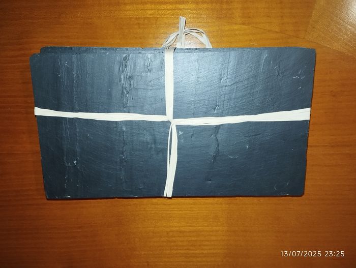 6 assiettes en ardoise - photo numéro 4