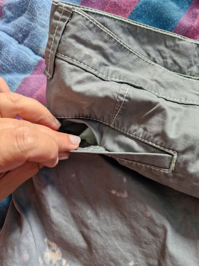 Très beau short gris effet Tie dye - photo numéro 9