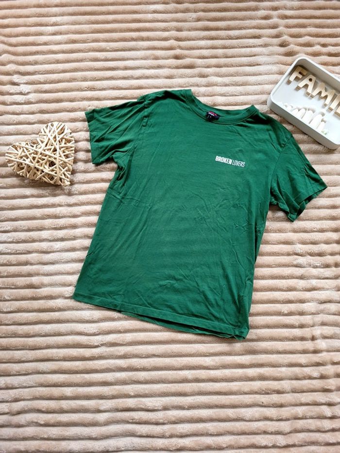 Tee shirt femme jennyfer Taille M vert - photo numéro 3
