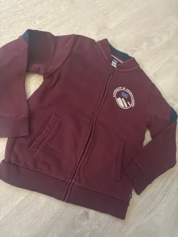 Veste gilet okaidi 6 ans bordeaux