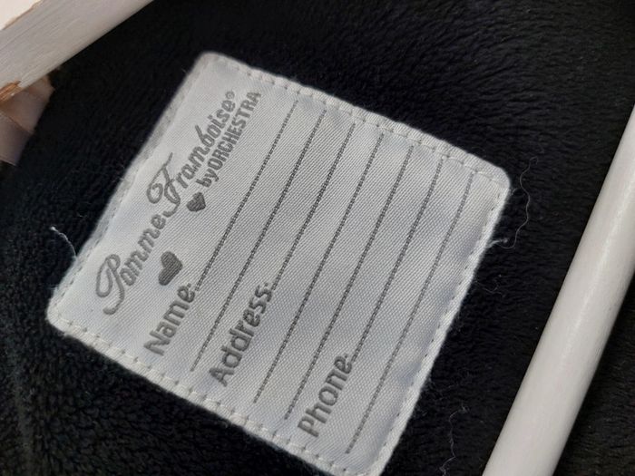 Manteau fausse-fourrure noir fille 4 ans - photo numéro 4