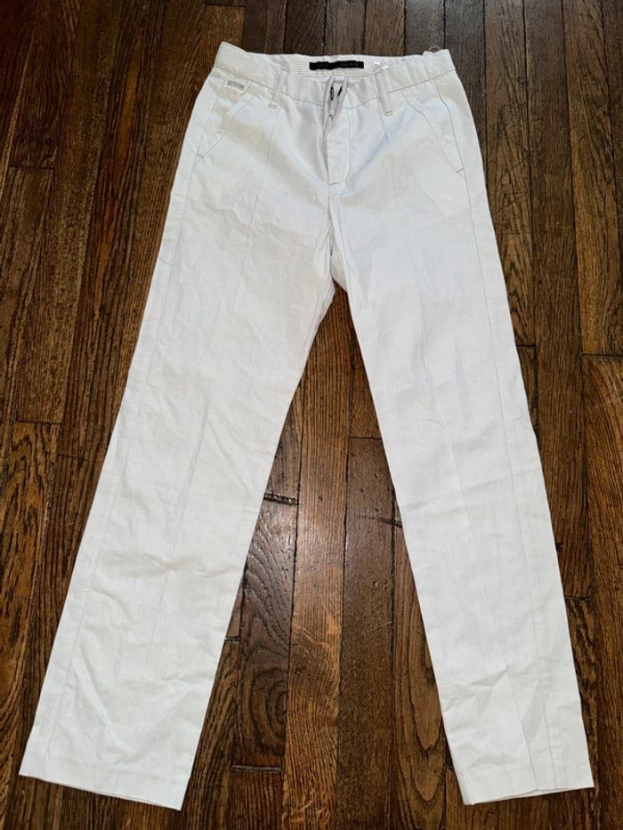 Pantalon fines rayures ikks 8 ans - photo numéro 3