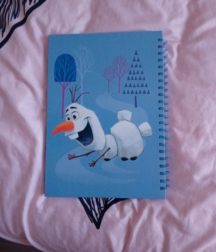 Cahier reine des neiges II 3D - photo numéro 8