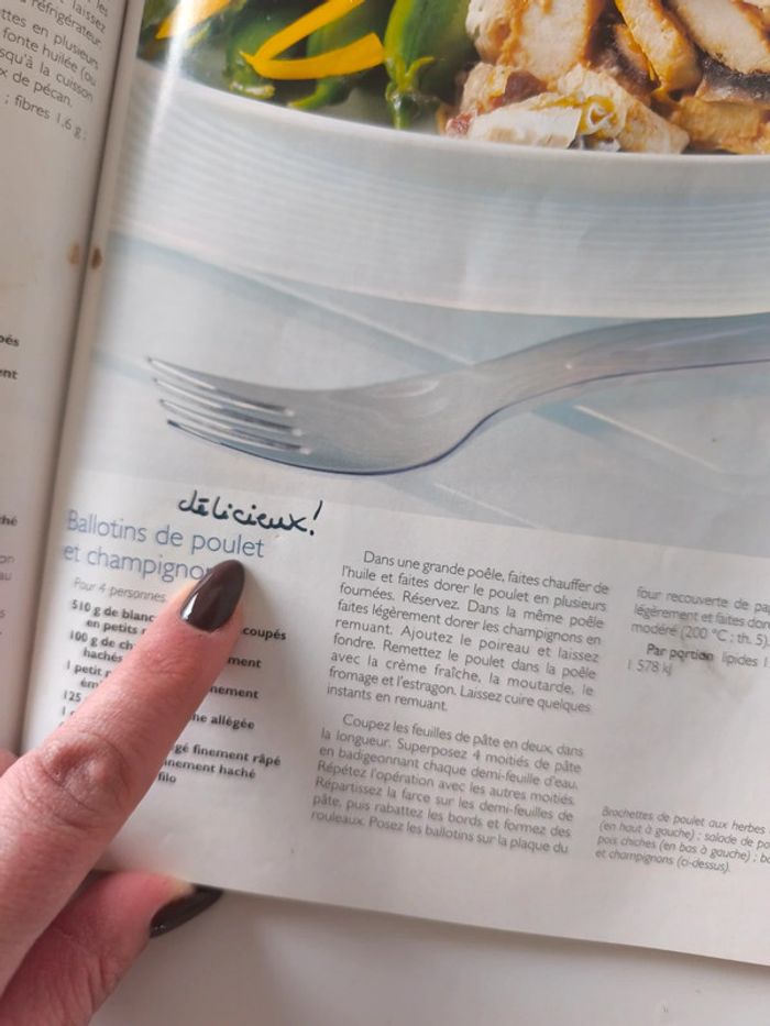 Livre recettes minceur - photo numéro 3