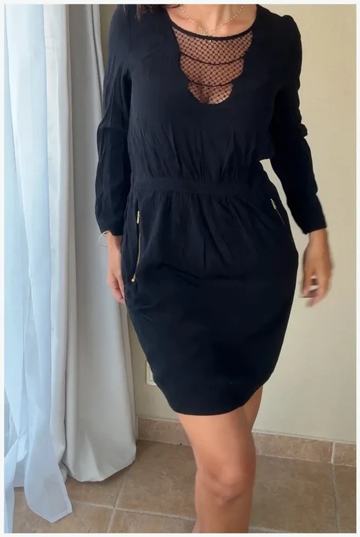 Robe Pablo noire 38 très bon état - photo numéro 2