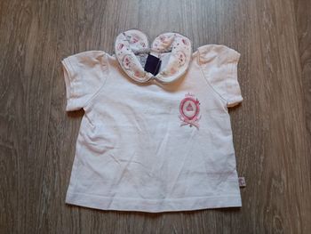 T-shirt col claudine sergent major 1 mois