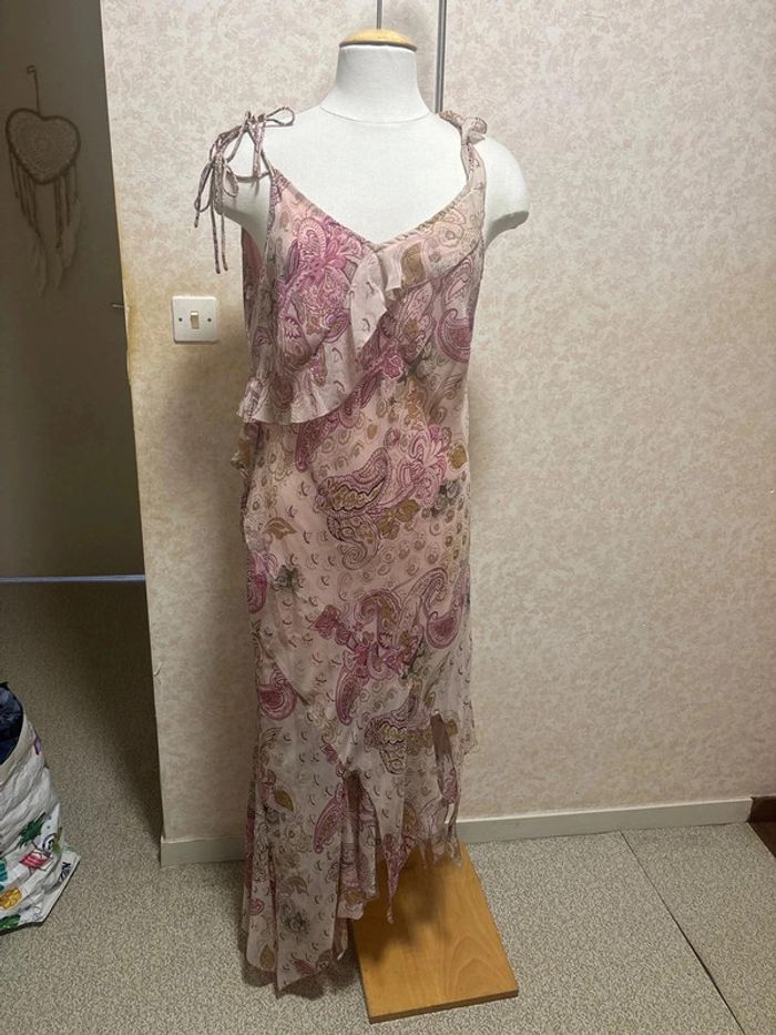Robe longue taille 48